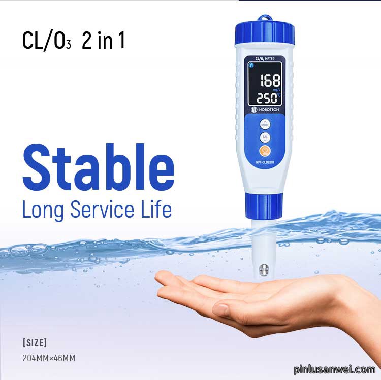 Pocket dissolved ozone tester