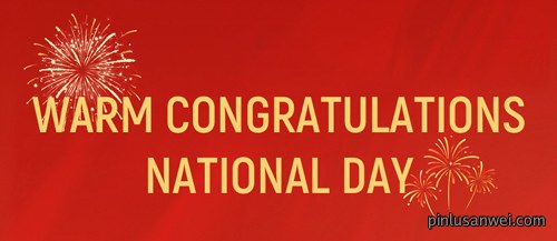 WARM CONGRATUL ATIONS NATIONAL DAYI