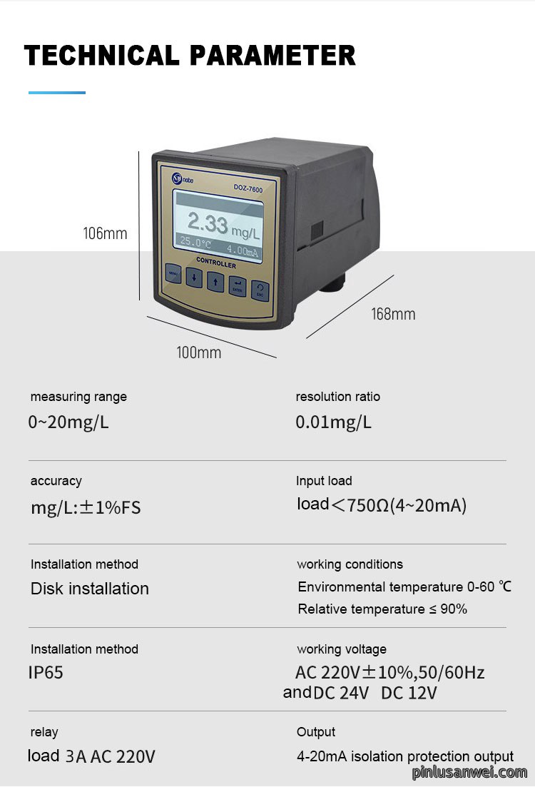 Dissolved ozone meter