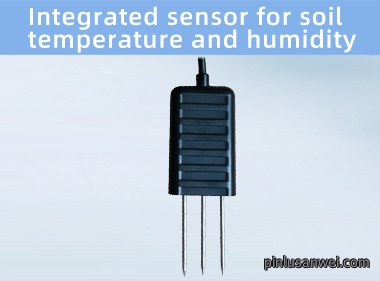 Integrated sensor for soil temperature