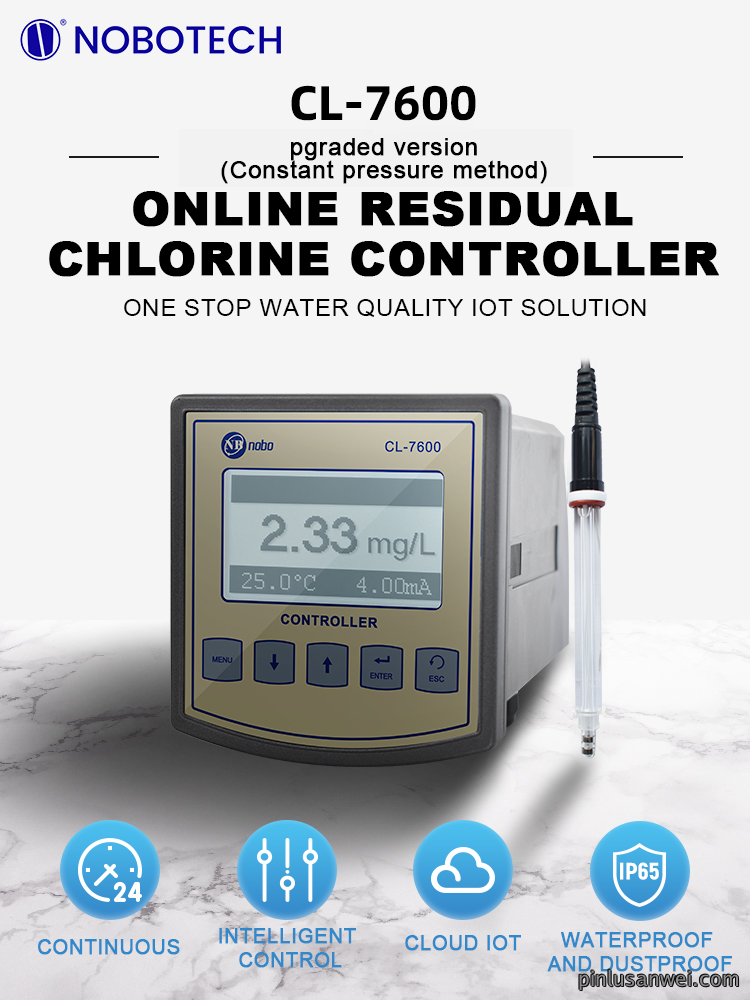 Online free chlorine meter