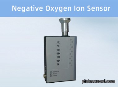 Negative oxygen ion sensor